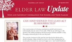 Elder Law Update - 1st Quarter 2013