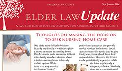 Elder Law Update - 1st Quarter 2014