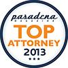 Pasadena magazine Top Attorney 2013