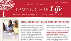 Lawyer for Life - 1st Quarter 2014