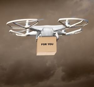 Drone is new tool for delivery.