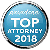 Pasadena magazine Top Attorney 2018