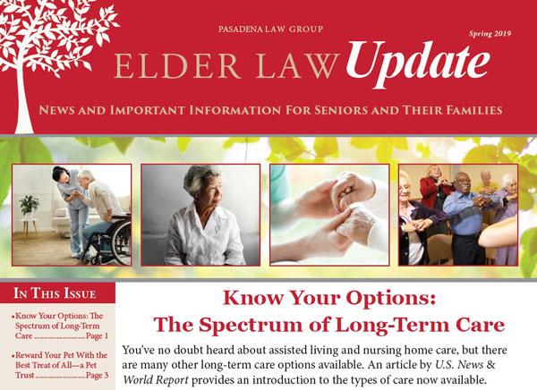 Elder Law News newsletters cover