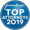 Pasadena magazine Top Attorney 2019