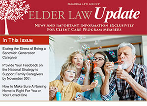 Elder Law News newsletter cover